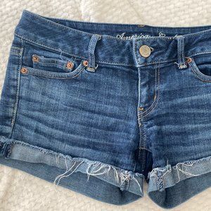 American Eagle Stretch Denim Shorts (4)